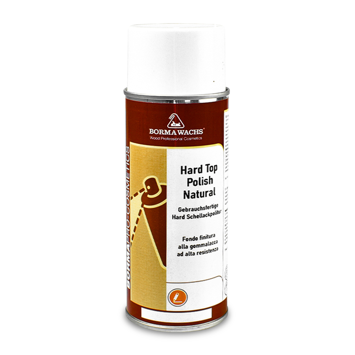 پوشش نهایی بورما Hard Top Polish Natural Shellac Spray
