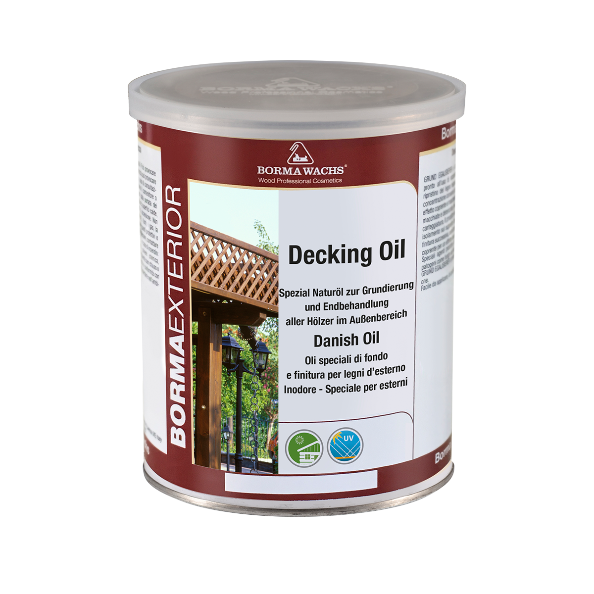 پوشش نهایی بورما Decking Oil_Danish Oil