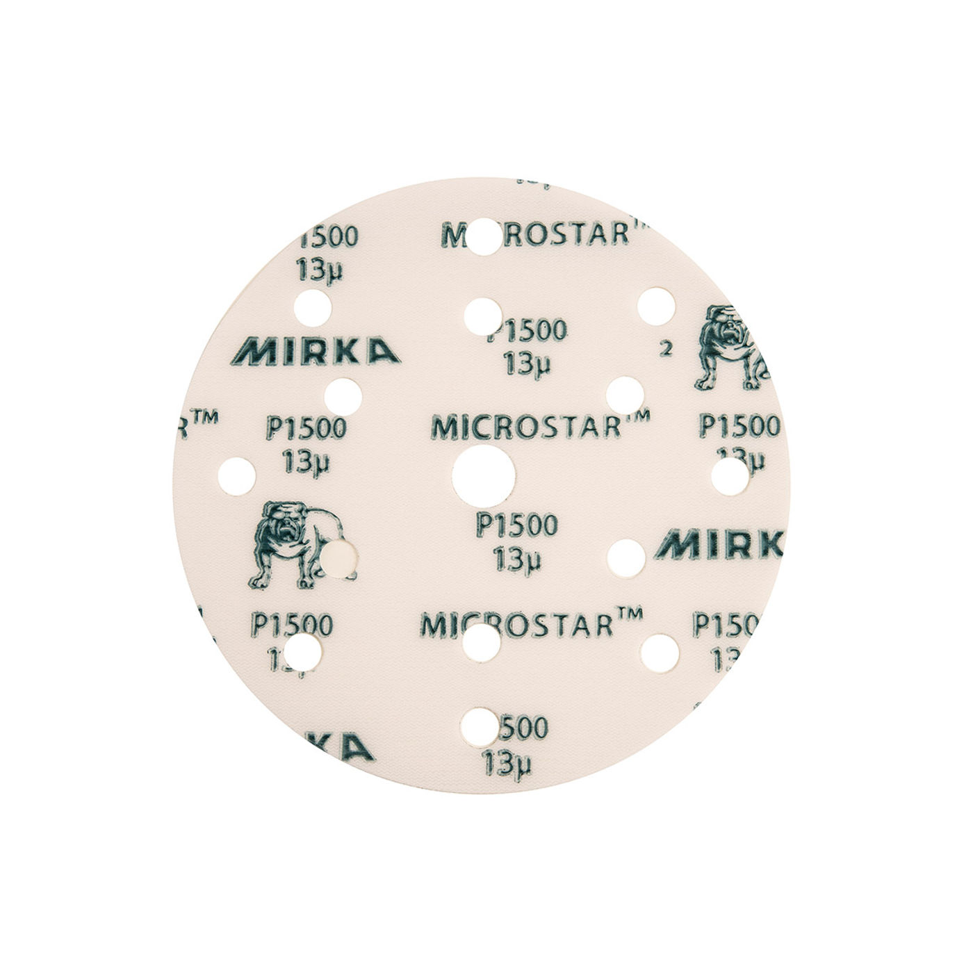 سنباده میرکا Microstar Ø 150 mm Grip 15 Holes P800