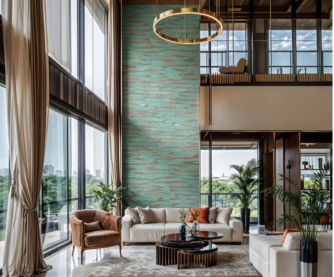 دیوار با افکت مس Royale Play Artistica Copper Breeze